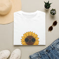 Sunflower Sunglasses T-Shirt — "Stay Groovy" Retro Floral Tee