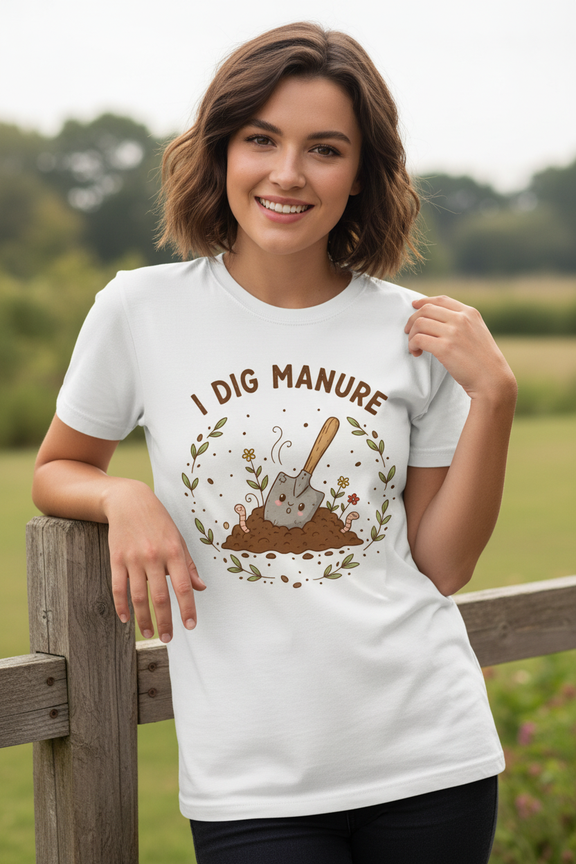 I Dig Manure Tee