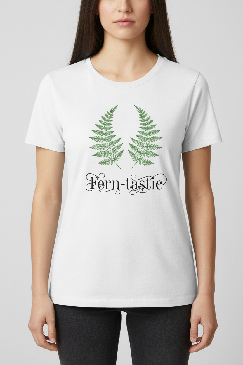 Fern-tastic Graphic Tee mockup