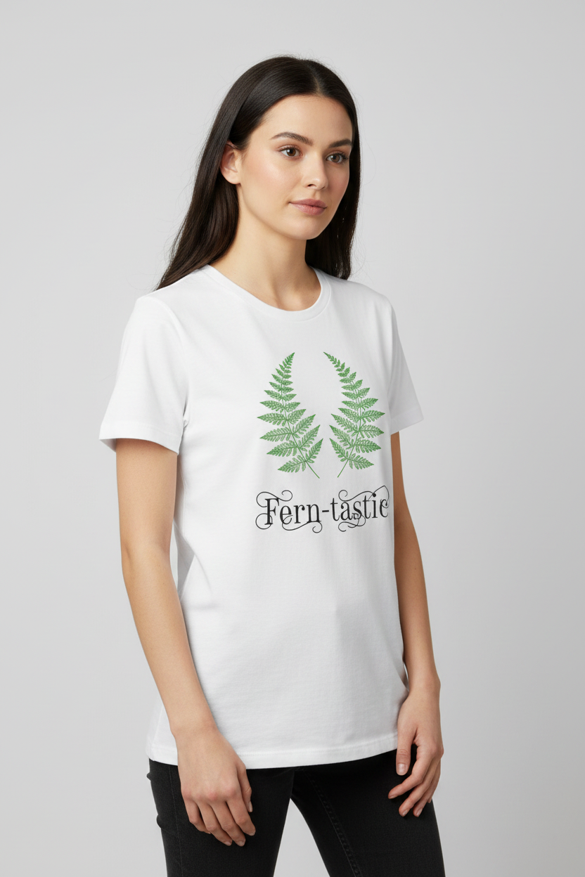 Fern-tastic Graphic Tee mockup