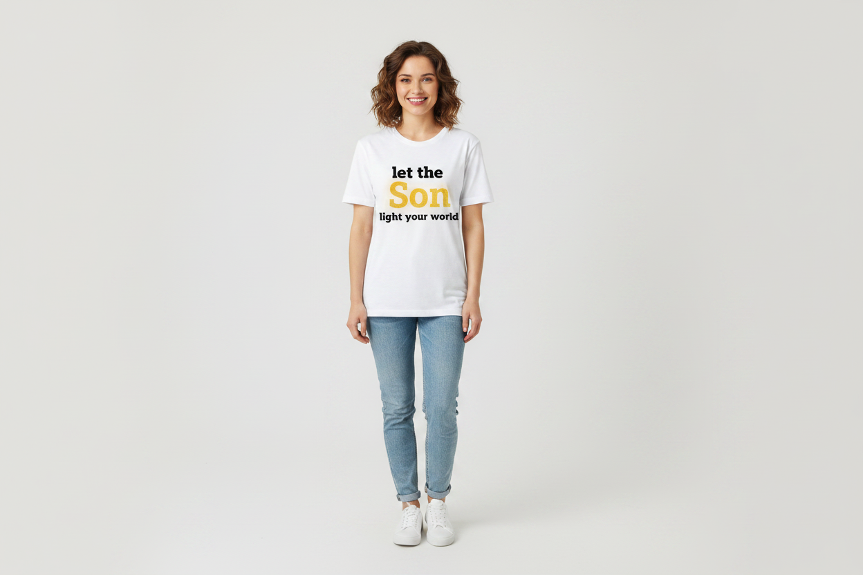 Let the Son Light Your World Tee